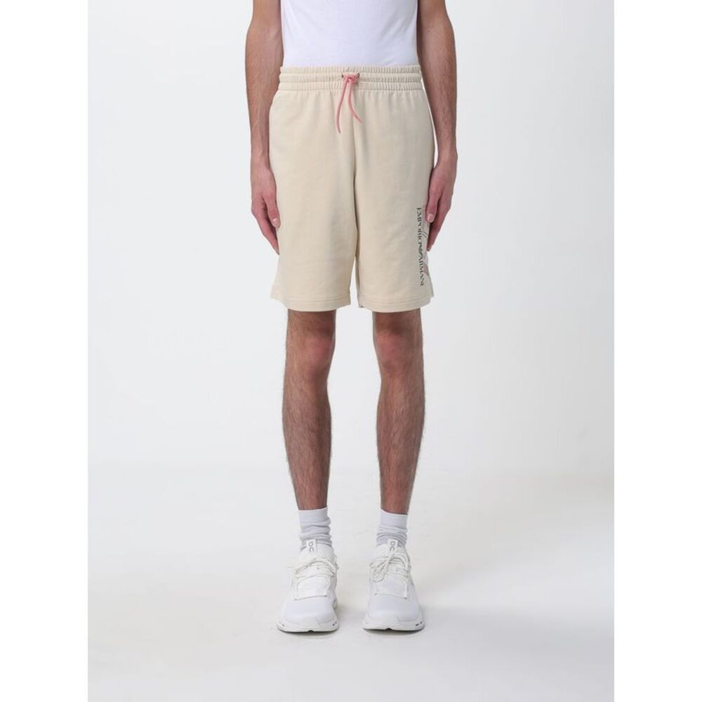 Ea7 Men Cotton Jogging Shorts Ea7